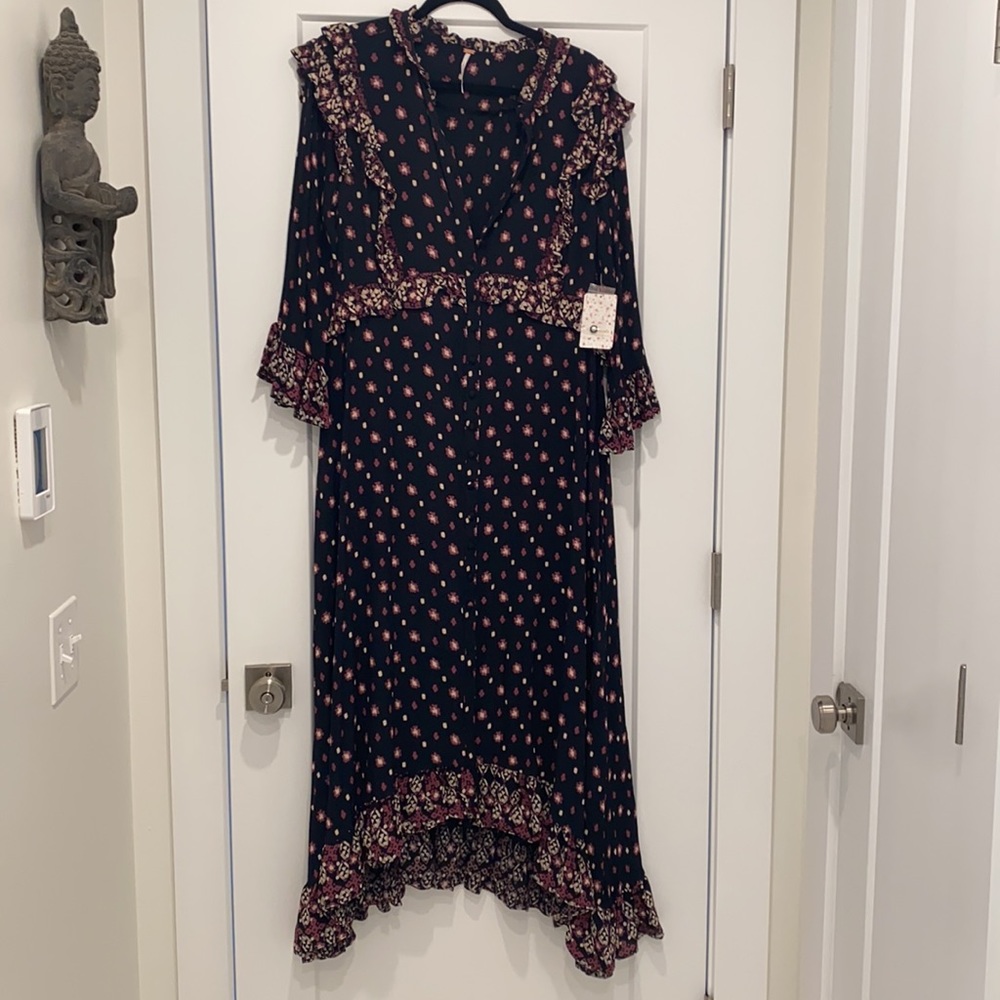 Free People maxi dress NWT size Large